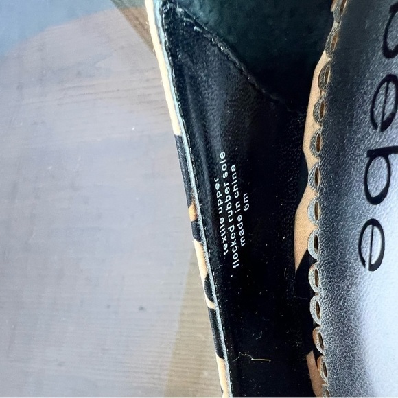 BEBE super hot & sexy sky high heels platform pump Patent & Leopard print 6 EUC - Picture 10 of 16